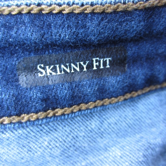 Judy Blue Jeans Womens15/32 Dark Wash Skinny Fit Stretch Mid Rise Comfy Casual - Picture 5 of 16
